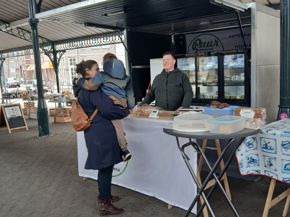 Duurzame weekmarkt in Brandevoort